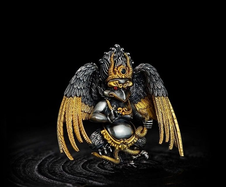 Gothic Chinese Bird Necklace, Women's Necklace, Gothic Men's Necklace, Gothic Jewelry, Women's Christmas Jewelry Gift