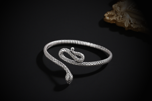 Bendable Snake Bracelet for Women Adjustable Punk Snake - Flexible Multi-Purpose Medusa