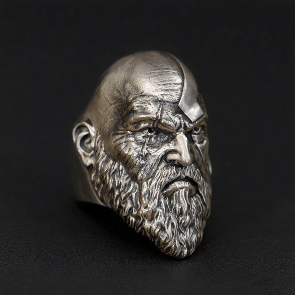 Kratos God Of War Men Stainless Steel Ring