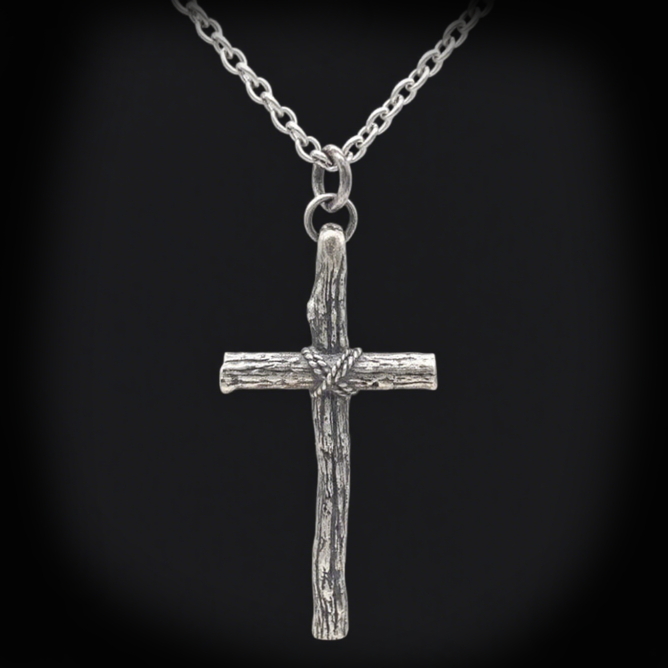 Gothic deadwood cross necklace, women's necklace, Gothic men's necklace, Gothic jewelry, women's Christmas jewelry gift