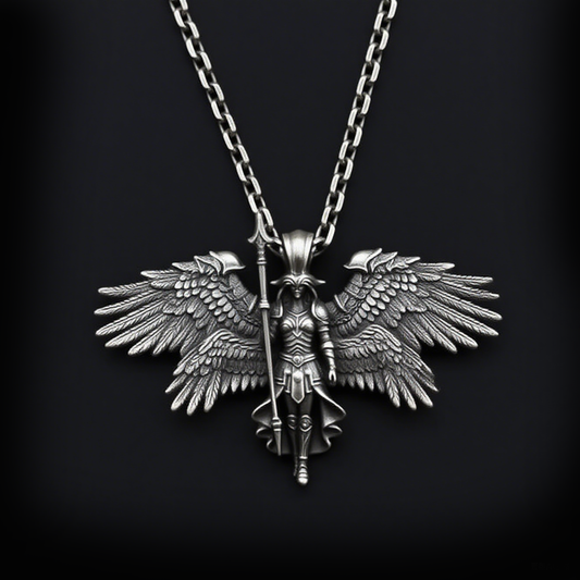 Gothic Valkyrie necklace, women's necklace, Gothic men's necklace, Gothic jewelry, women's Christmas jewelry gift