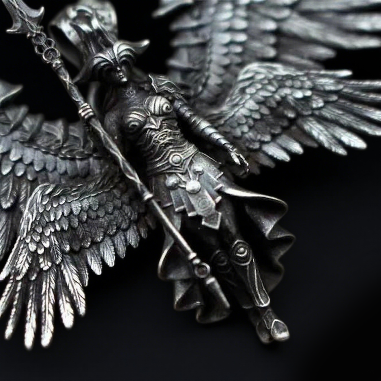 Gothic Valkyrie necklace, women's necklace, Gothic men's necklace, Gothic jewelry, women's Christmas jewelry gift