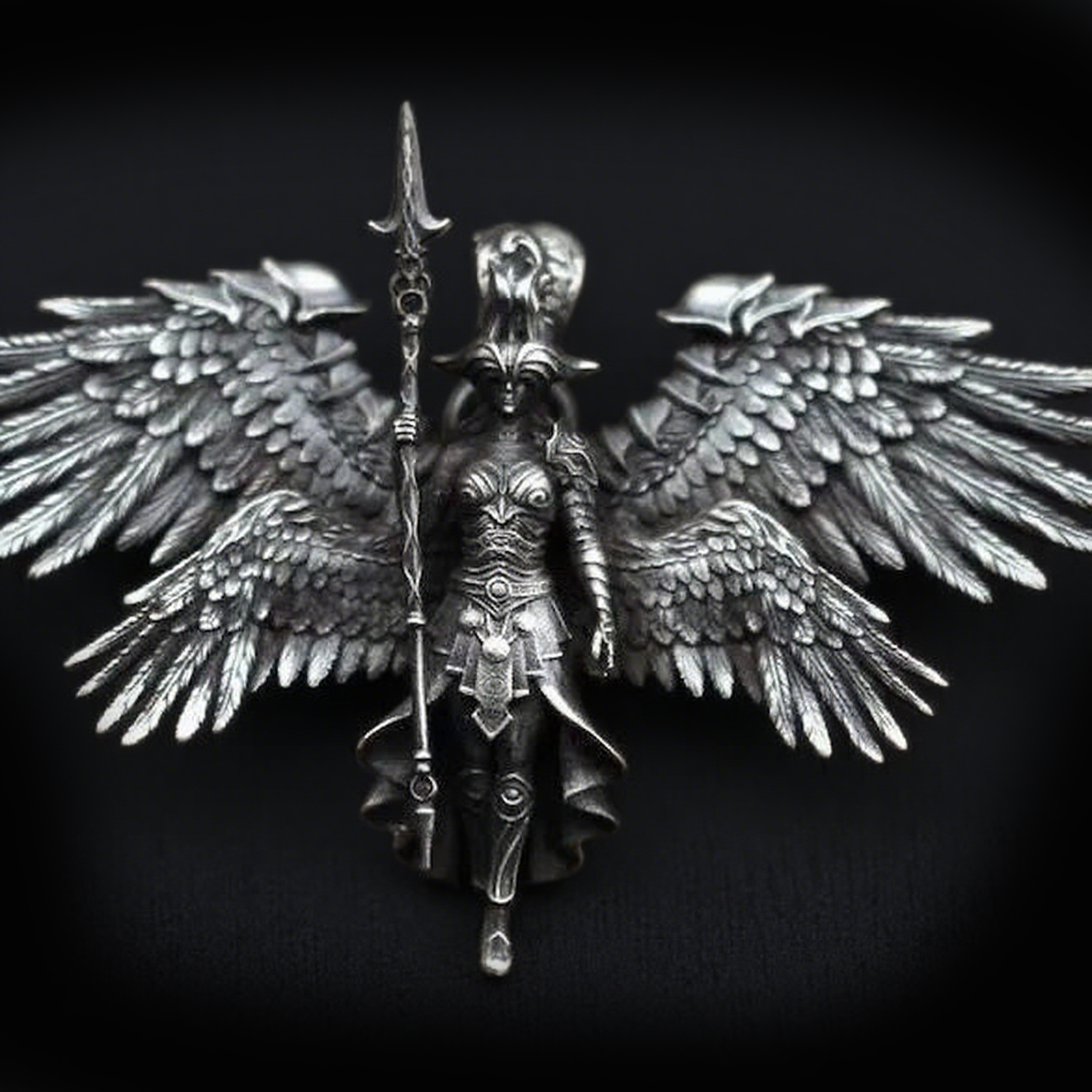 Gothic Valkyrie necklace, women's necklace, Gothic men's necklace, Gothic jewelry, women's Christmas jewelry gift