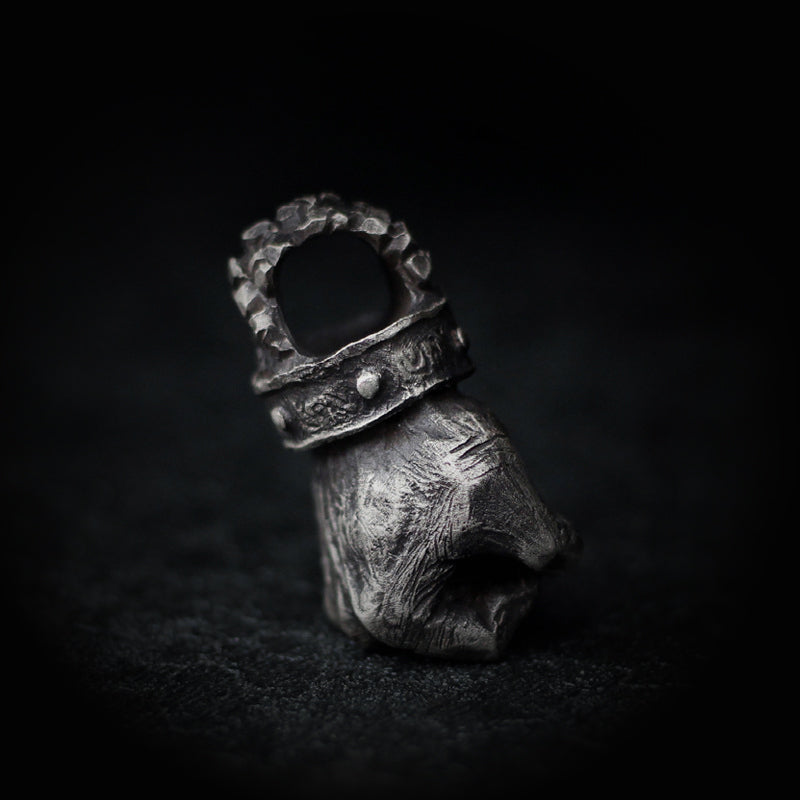 Gothic power fist choker, women's necklace, gothic men's necklace, gothic jewelry, women's Christmas jewelry gift